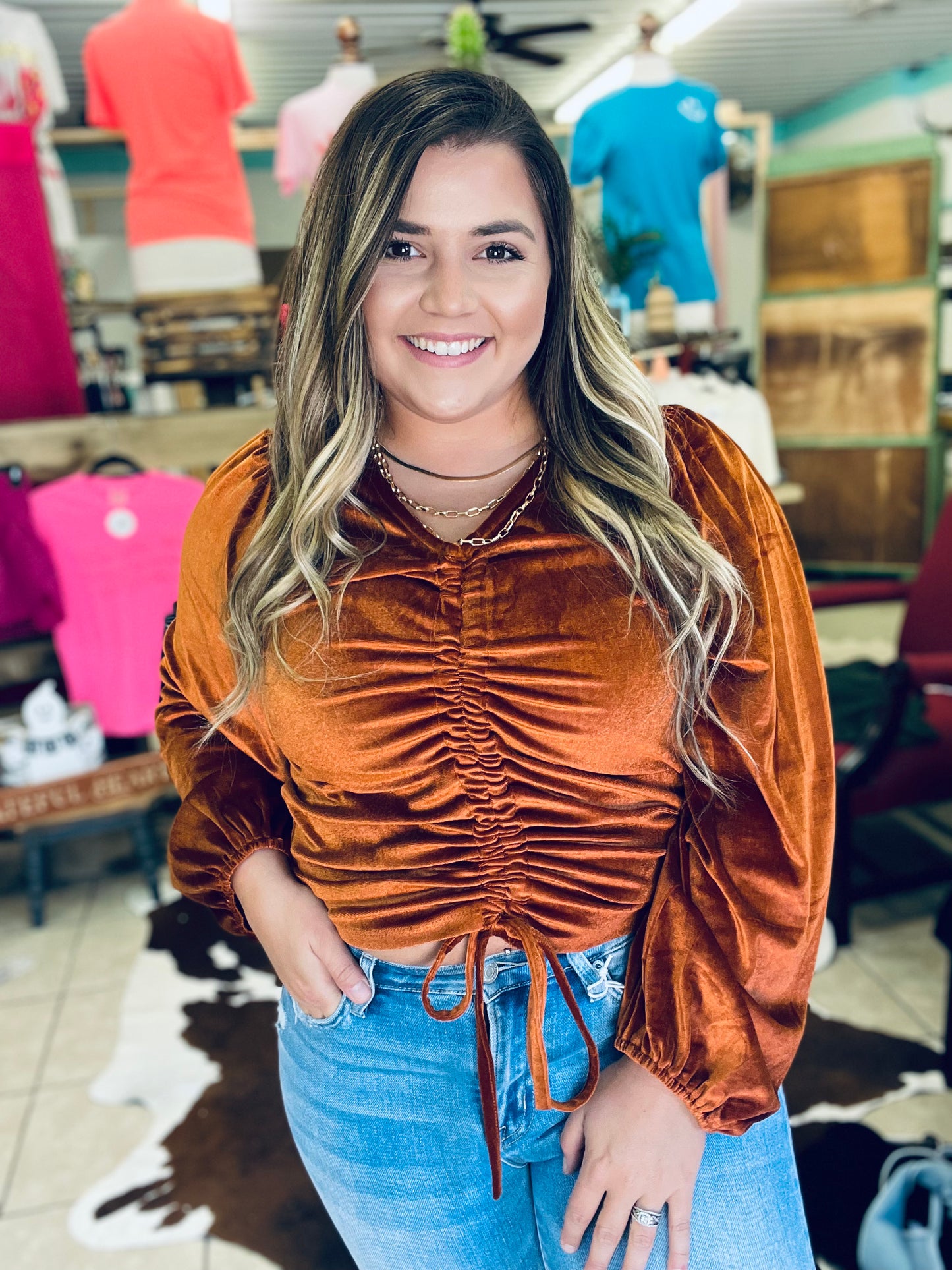 cinch rustic top