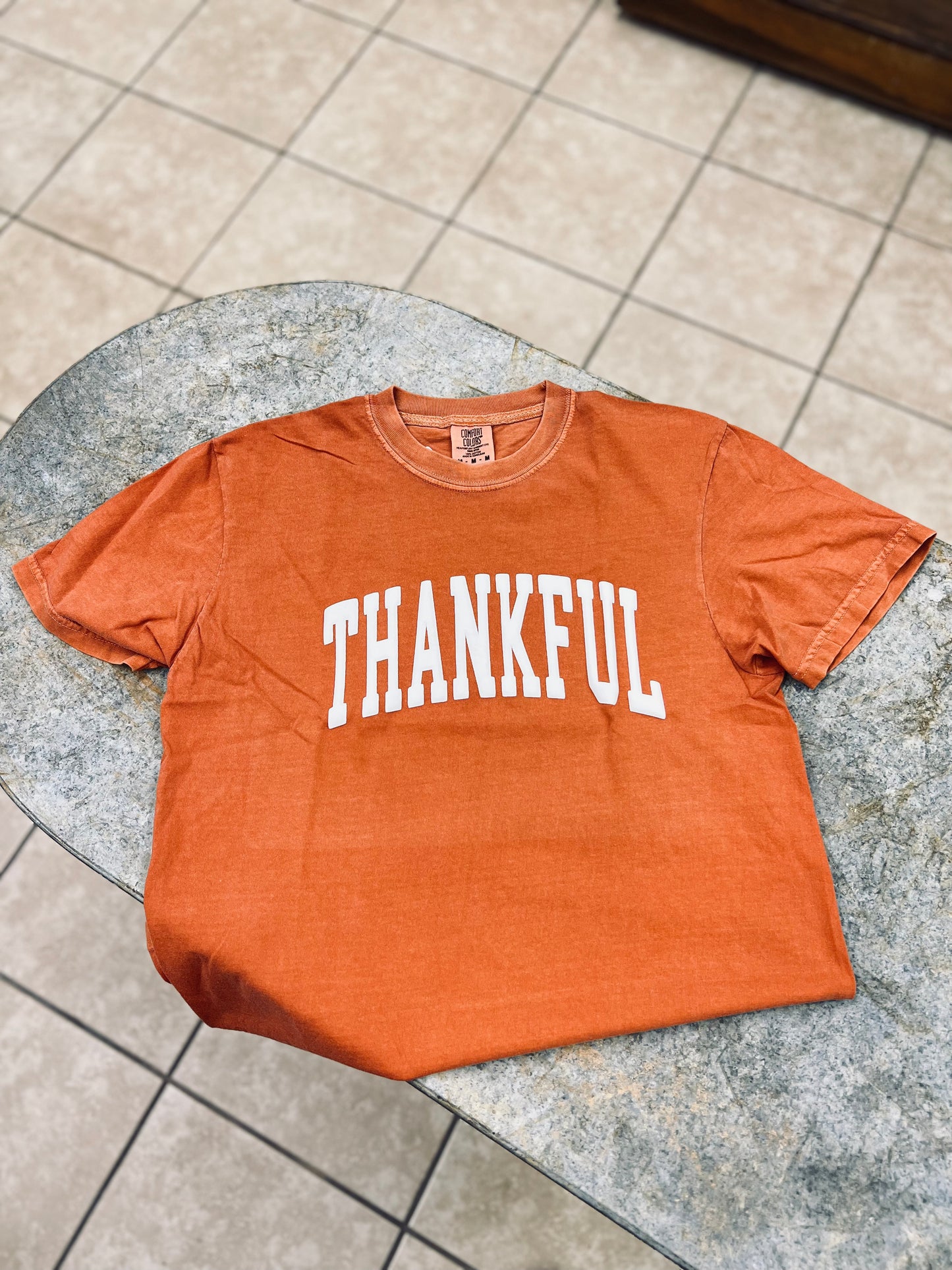 Thankful puff tee