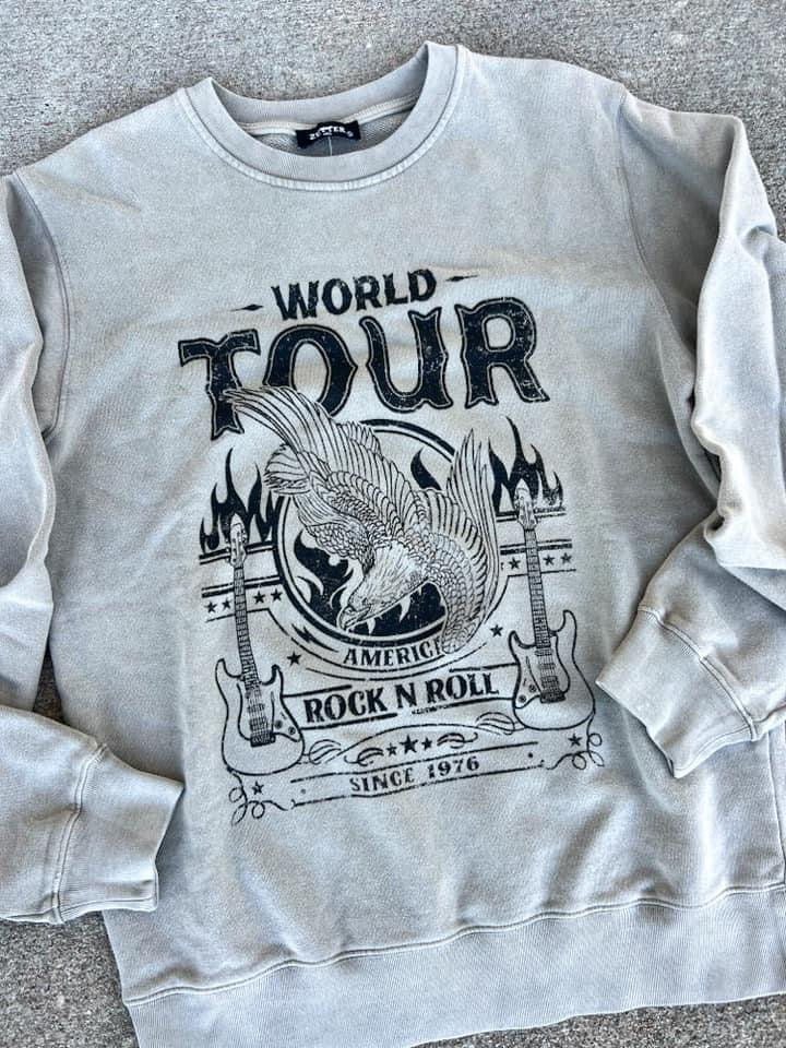 World tour crewneck