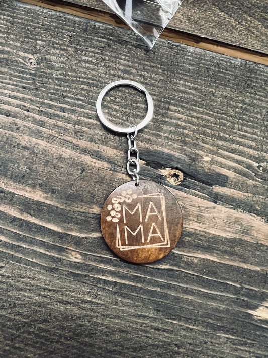 Mama key charm