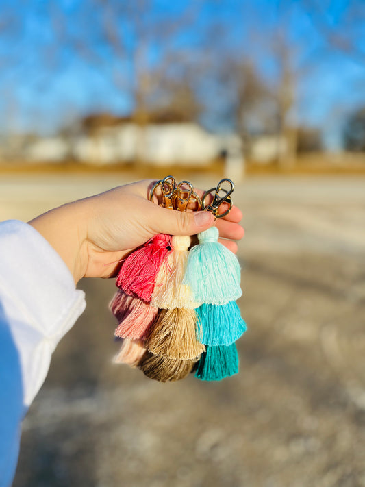 Tassel keychain